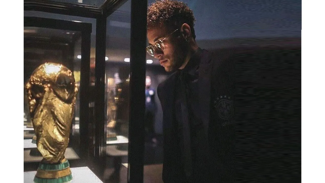 Neymar World Cup Trophy