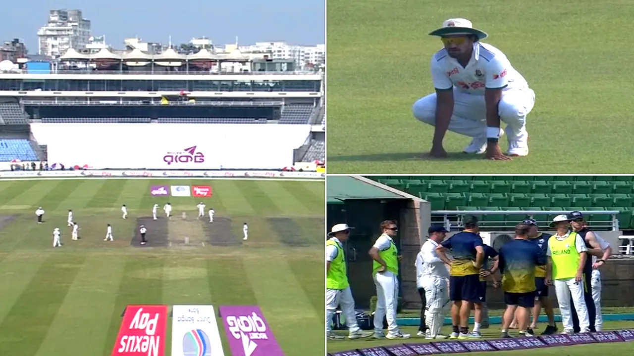 Earthquake during Bangladesh Ireland test match