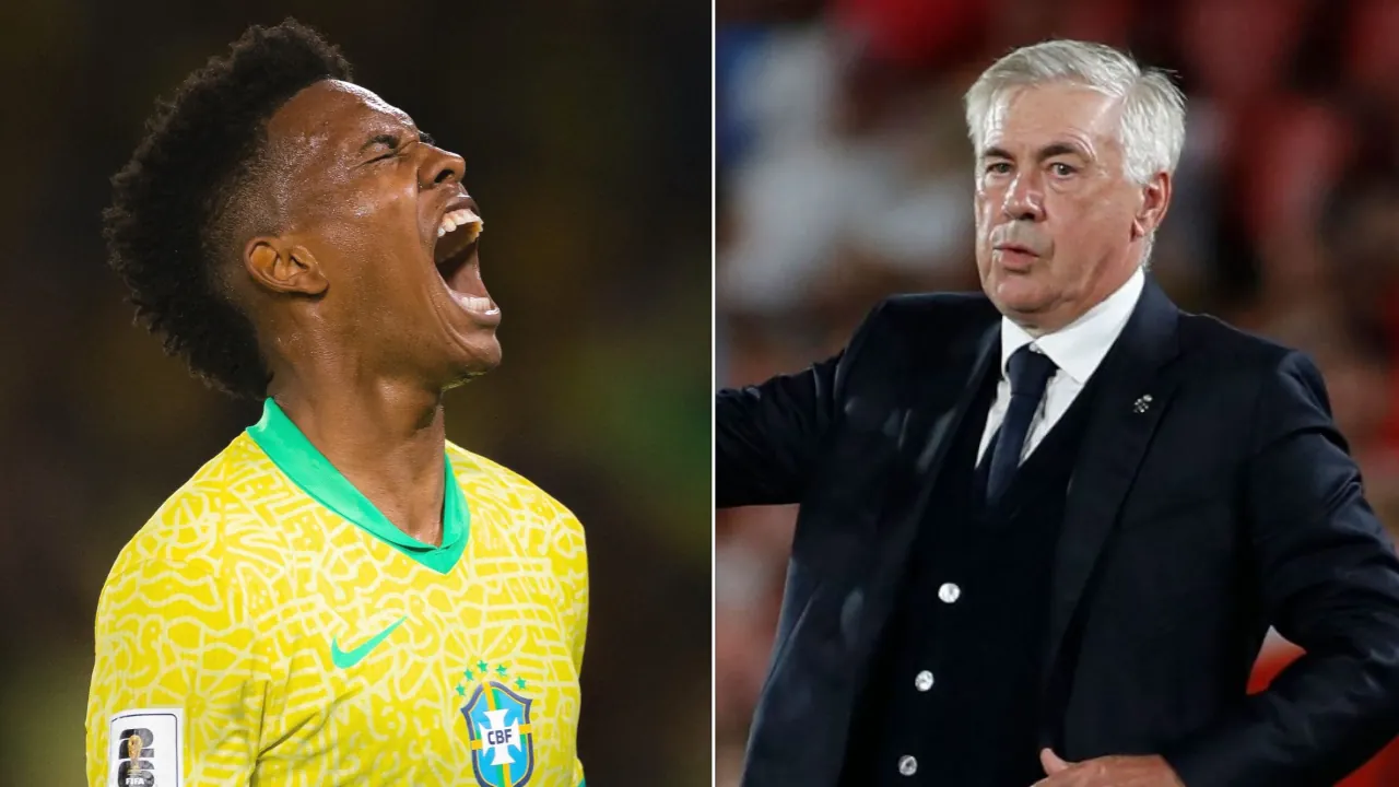 Estevao and Carlo Anchelotti