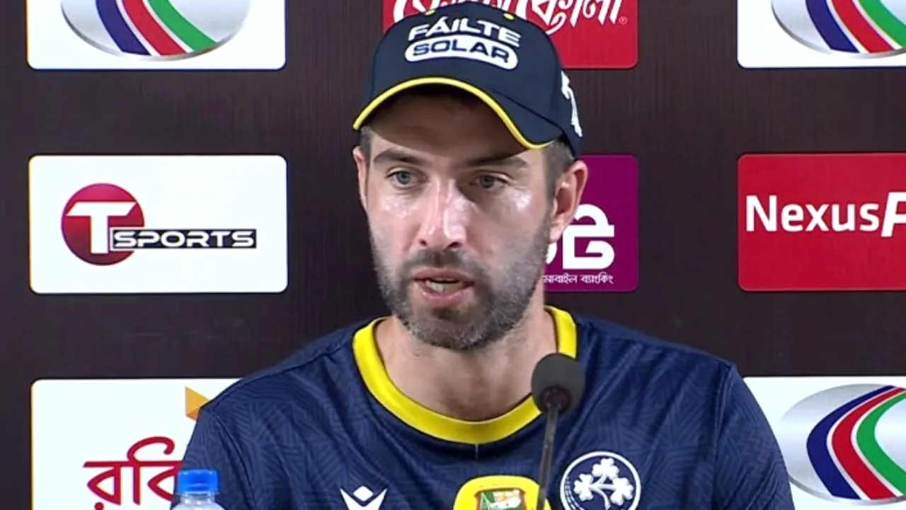 Ireland captain Andrew Balbirnie