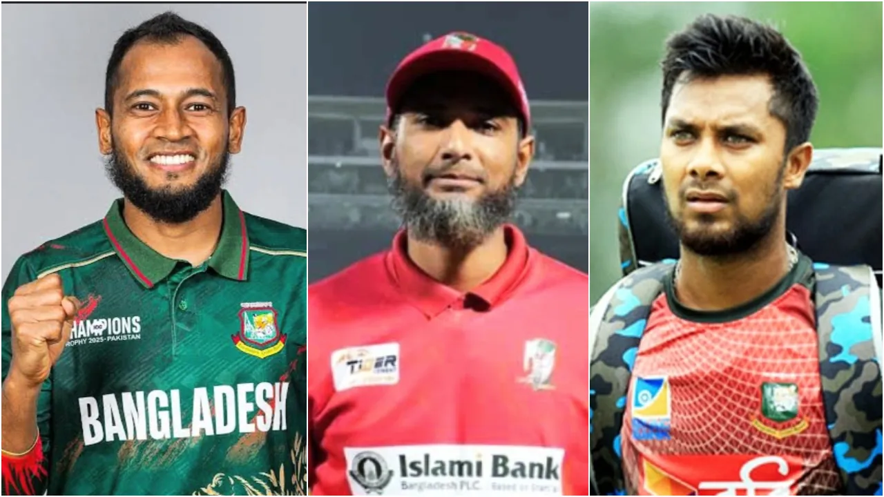 Mushfiq, Mahmudullah & Sabbir