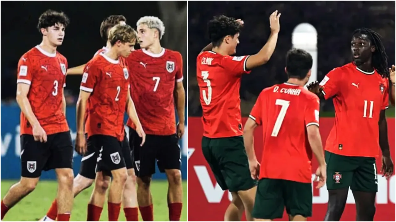Portugal & Austria Under 17 football team