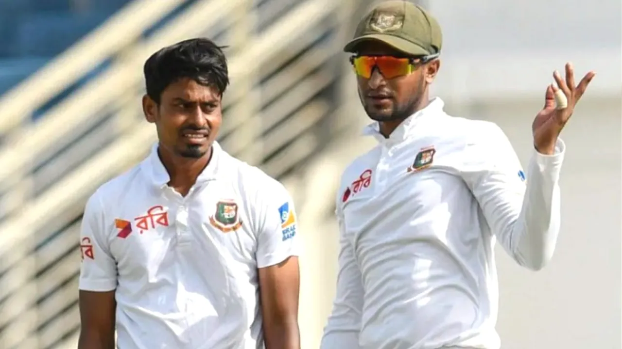 Shakib Al Hasan and Taijul Islam