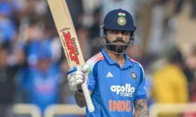 Kohli scores a special century in international cricket.