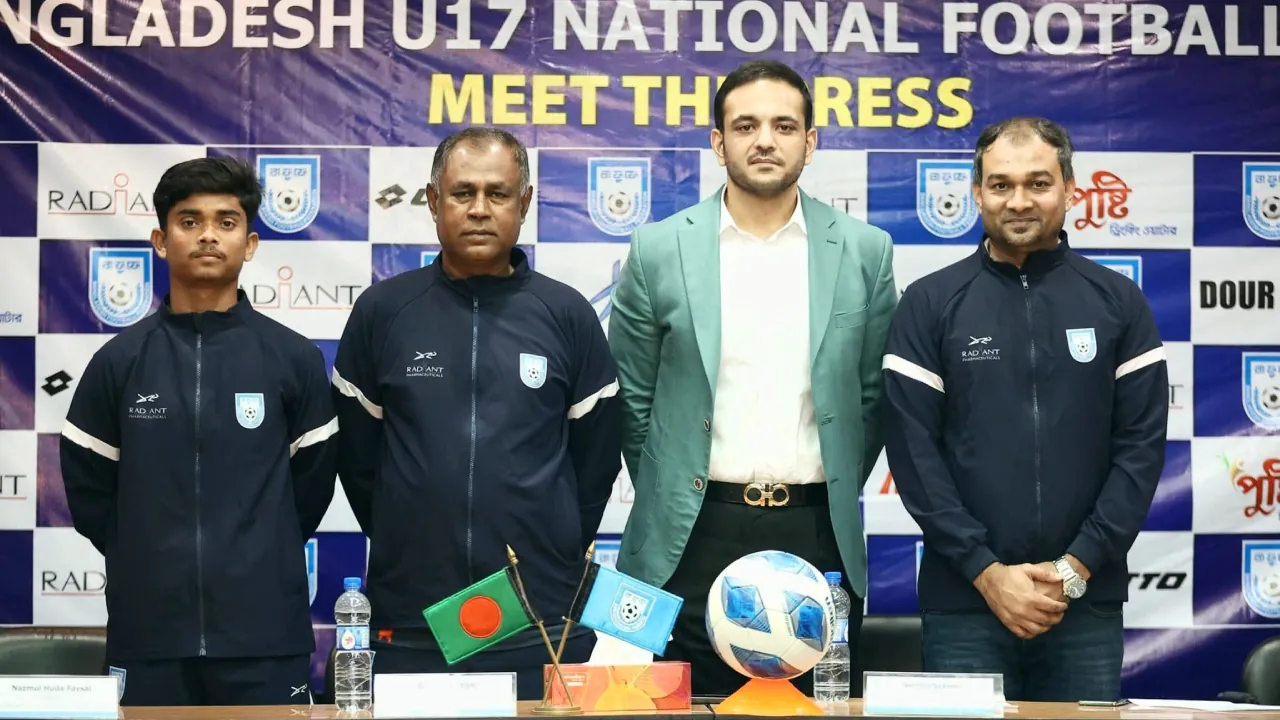 Bangladesh set their sights on the Under-17 Asian Cup in Saudi Arabia.