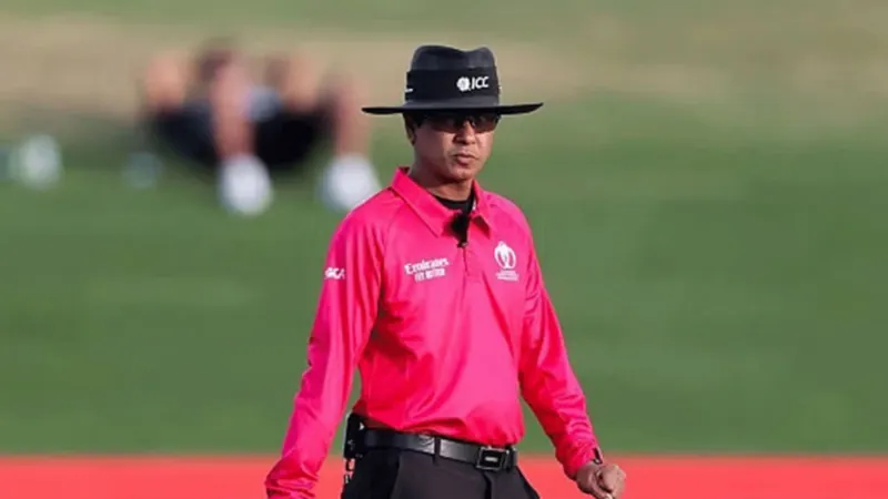 Sharafuddoula to officiate as umpire in the Pakistan-Sri Lanka series.