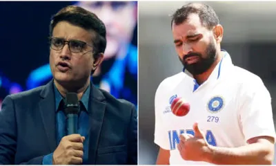 সৌরভ গাঙ্গুলি ও মোহাম্মদ শামি