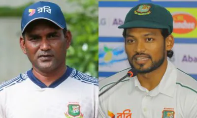 মোহাম্মদ সালাউদ্দিন ও নাজমুল হোসেন শান্ত