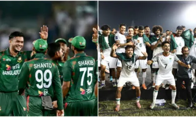 Bangladesh Cricket an Football Team