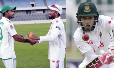 Mushfiq on course for a century, Shanto’s team clinch victory in three days.