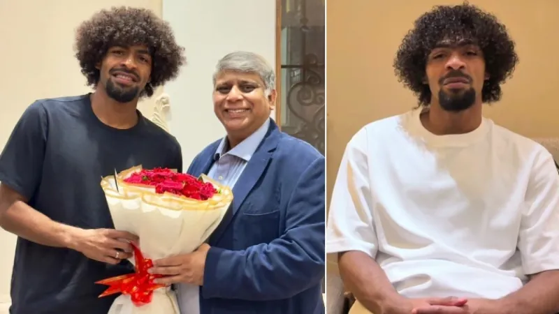 After arriving in Dhaka, Hamza said, “We will beat India, Insha’Allah.”