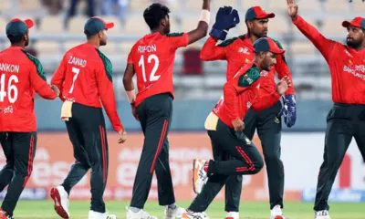 Bangladesh bowled out Afghanistan for 77 runs