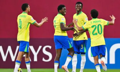 Brazil avoid defeat against Zambia with a late goal.