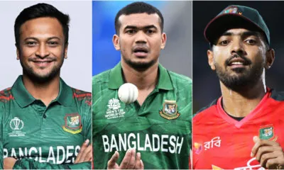 সাকিব,তাসকিন ও সাইফ