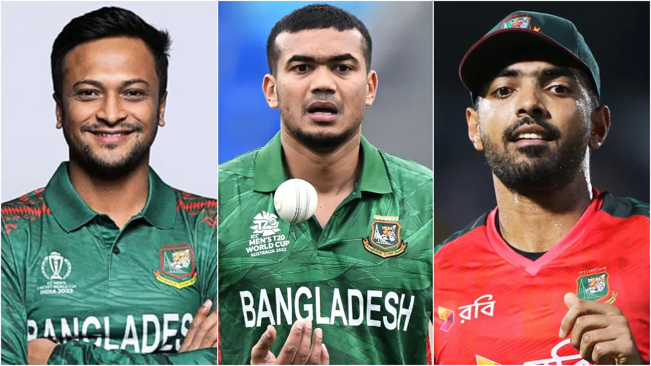 সাকিব,তাসকিন ও সাইফ