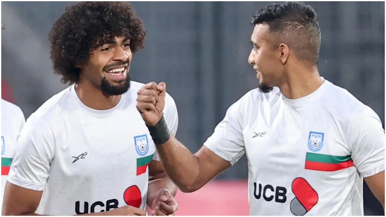 হামজা চৌধুরীর সাথে জামাল ভূঁইয়া