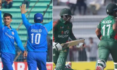 Afghanistan leveled the series by defeating Bangladesh.