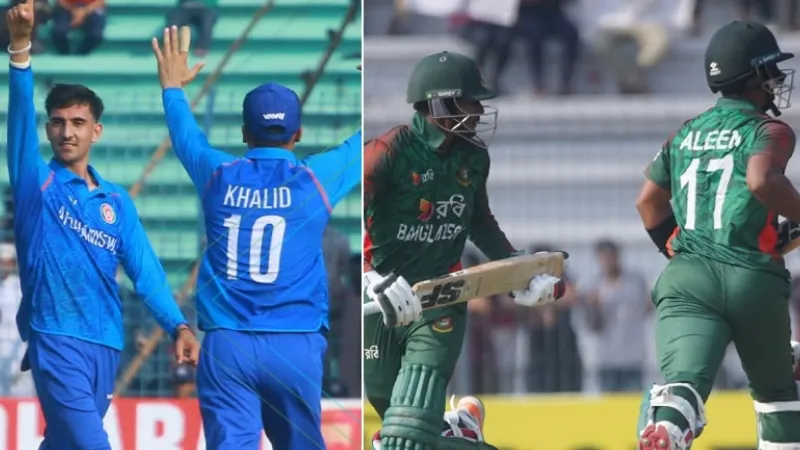 Afghanistan leveled the series by defeating Bangladesh.
