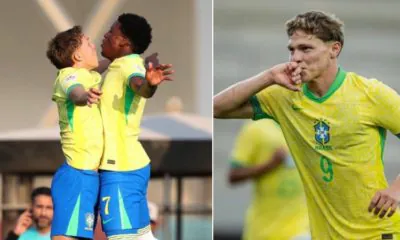 Brazil begin their World Cup campaign with a massive seven-goal victory.