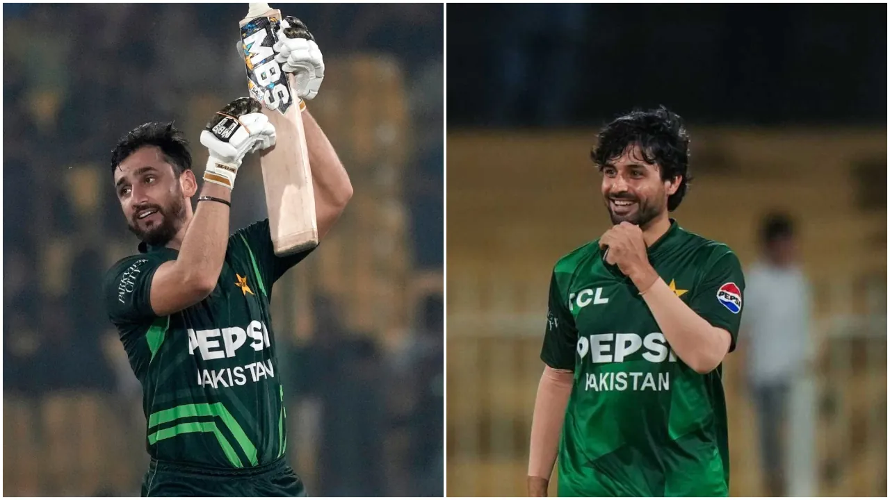 সালমান আগা ও আবরার আহমেদ