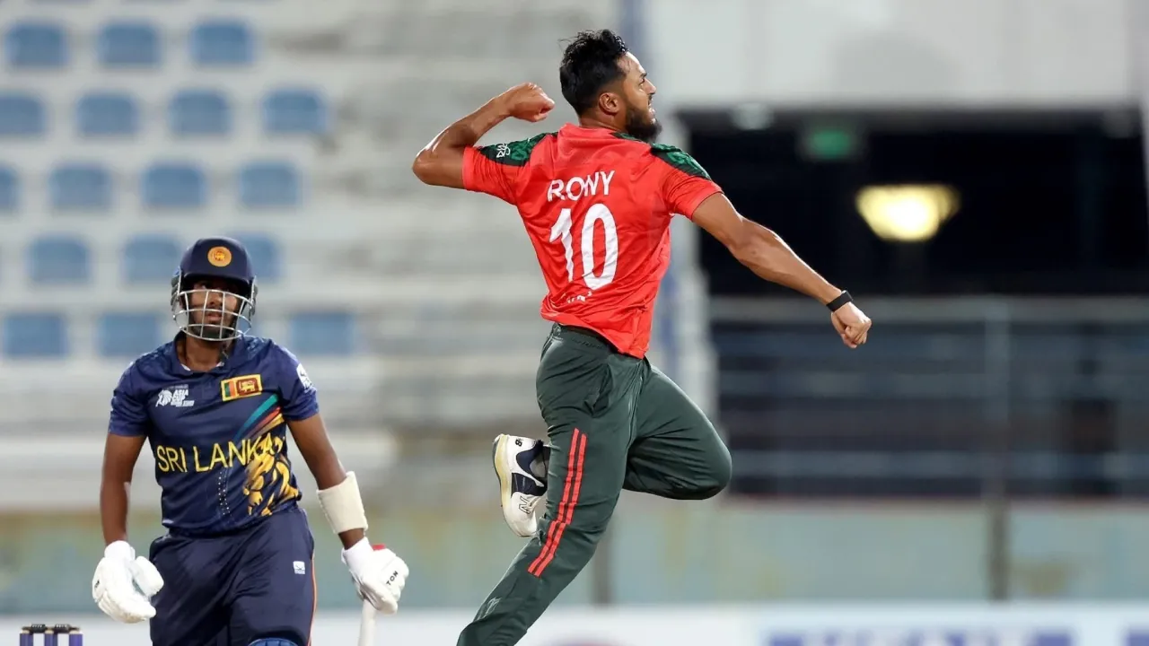 Sri Lanka set a target of over 150 runs for Bangladesh