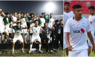 Bangladesh team and Rakib Hossain