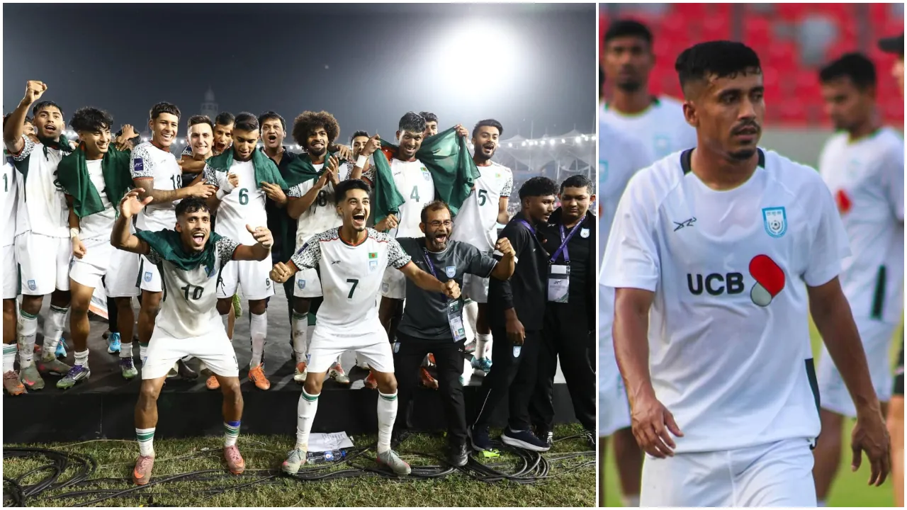 Bangladesh team and Rakib Hossain