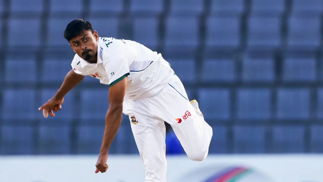 Taijul reaches a new milestone in Test cricket.