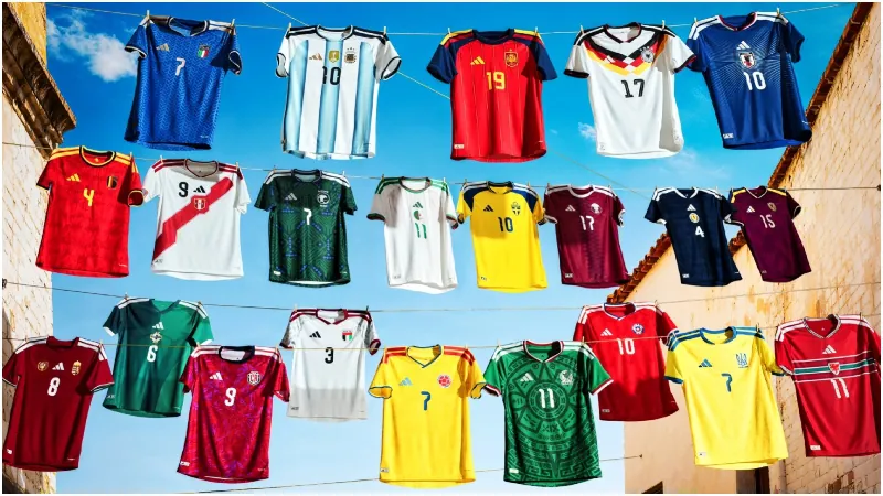 ২০২৬ বিশ্বকাপের ২২ দেশের জার্সি উন্মোচন