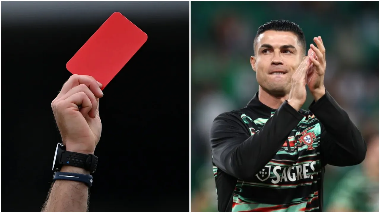 Red Card and Ronaldo