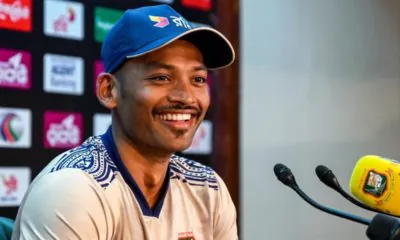 “I don’t think of myself as the captain while batting,” said Shanto.