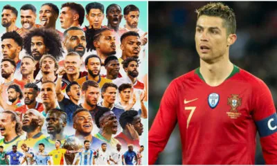 Fifa poster and Ronaldo