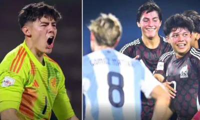 Argentina bow out of the World Cup after losing to Mexico in the tiebreaker.