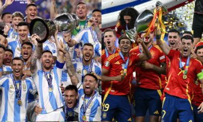 আর্জেন্টিনা ও স্পেন দল