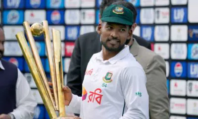 Shanto appointed Bangladesh Test captain again