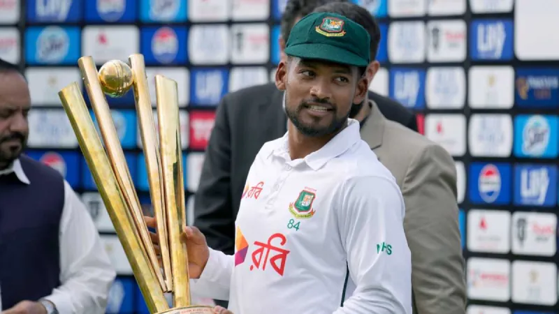 Shanto appointed Bangladesh Test captain again