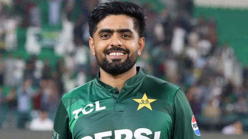 Babar reaches the milestone of 15,000 runs in international cricket.