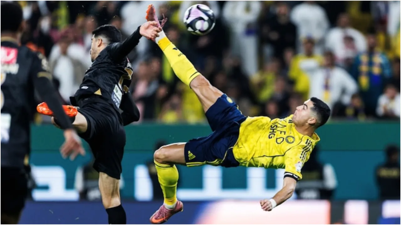 bicycle kick by ronaldo