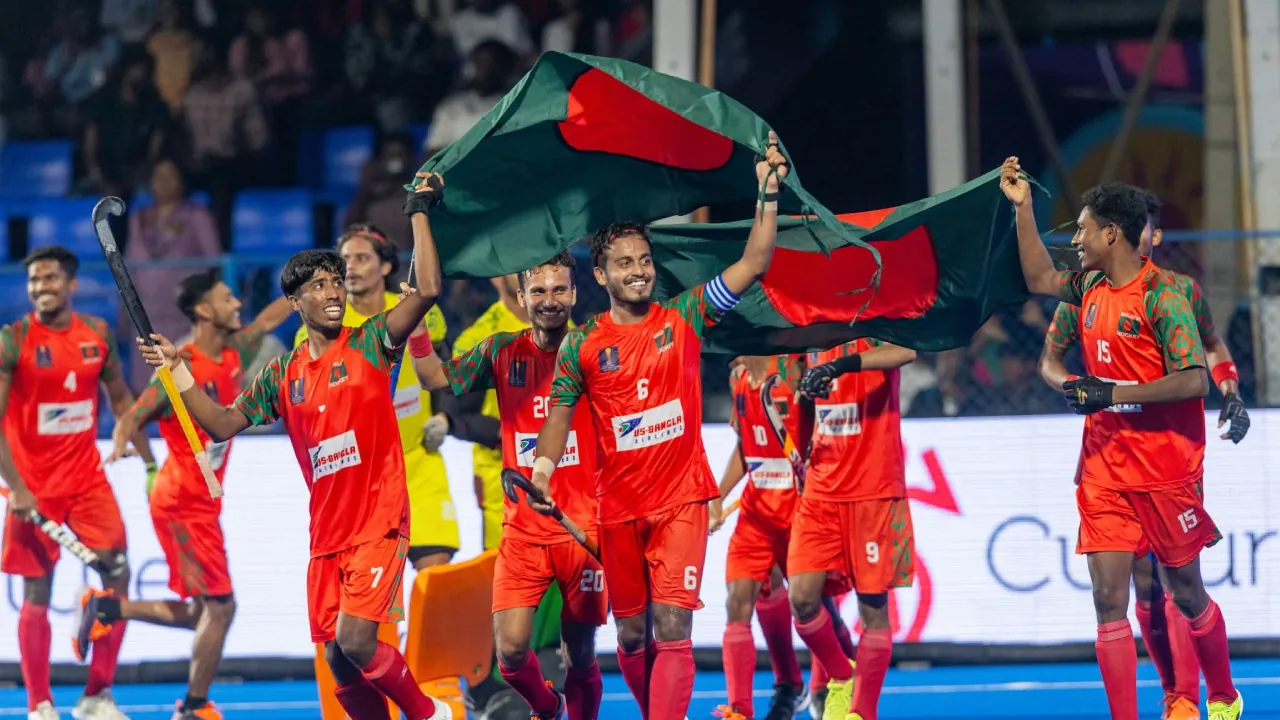 Amirul’s fifth hat-trick leads Bangladesh to the ‘Challenger Champion’ title in the Hockey World Cup.
