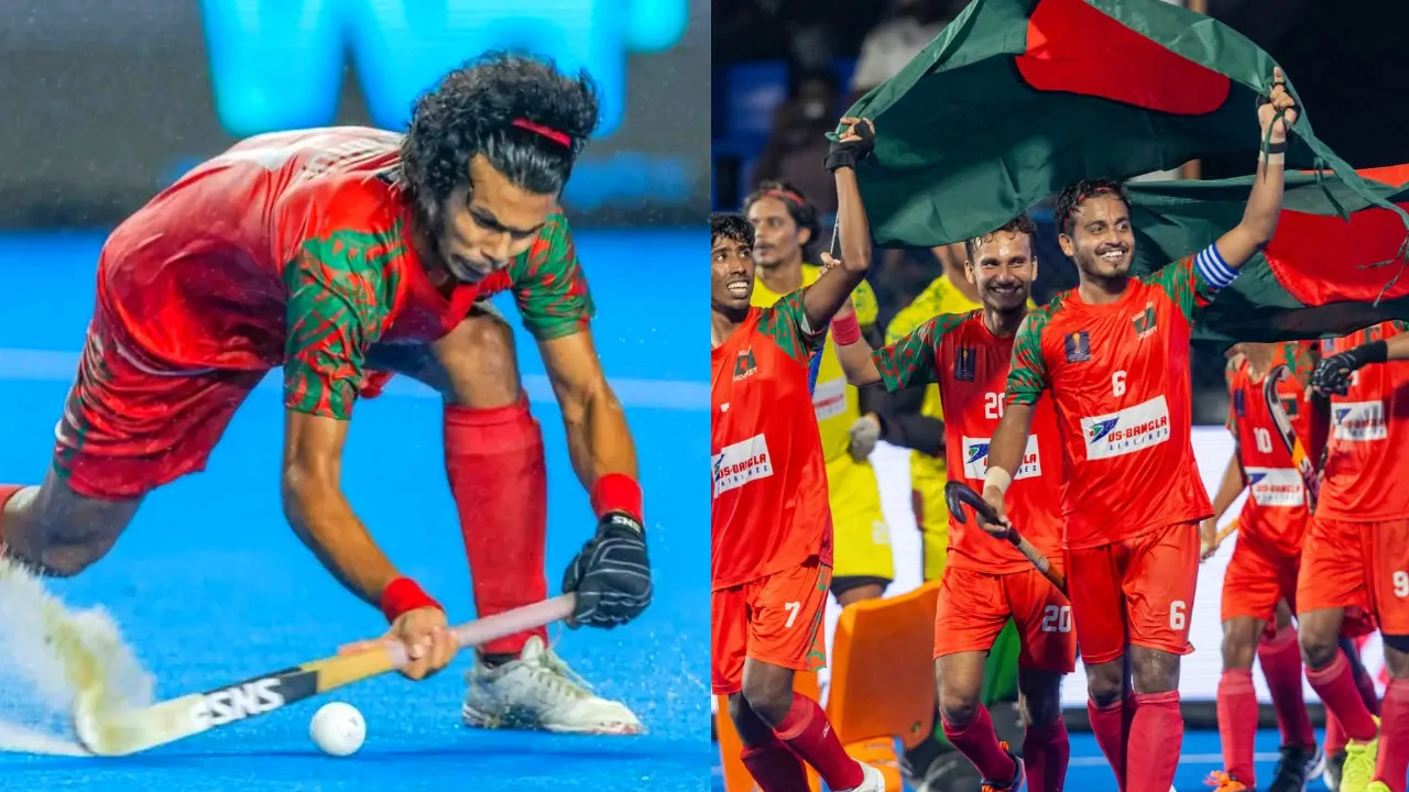 Bangladesh Hockey team in Junior World Cup
