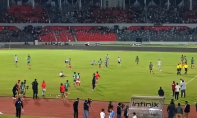 Bangladesh draw 1–1 against the Argentina team.