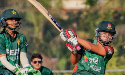 Bangladesh lose despite a big total, series tied 2–2.
