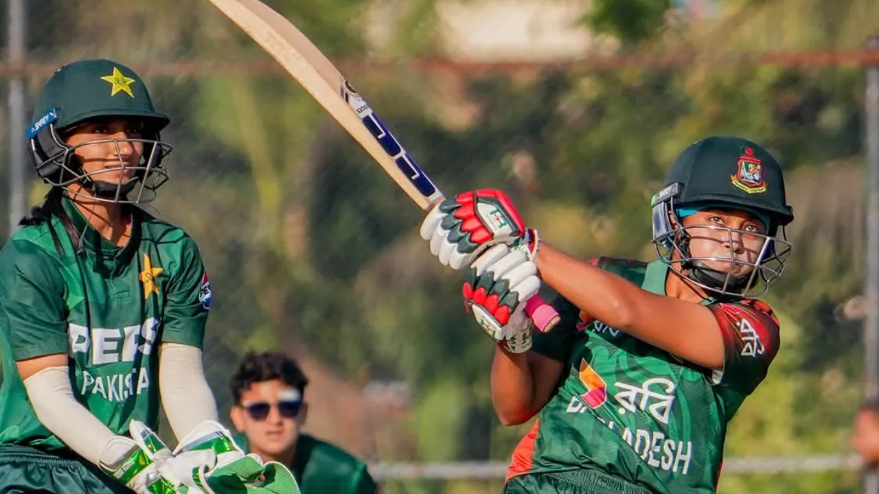 Bangladesh lose despite a big total, series tied 2–2.