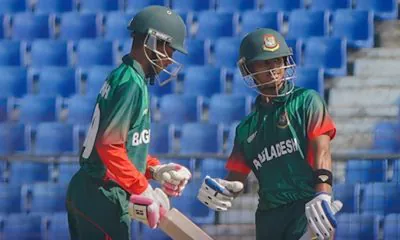 Bangladesh start the ODI series by thrashing Sri Lanka.