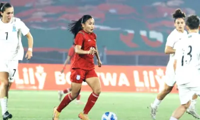 Bangladesh women football team lost against Azerbaijan