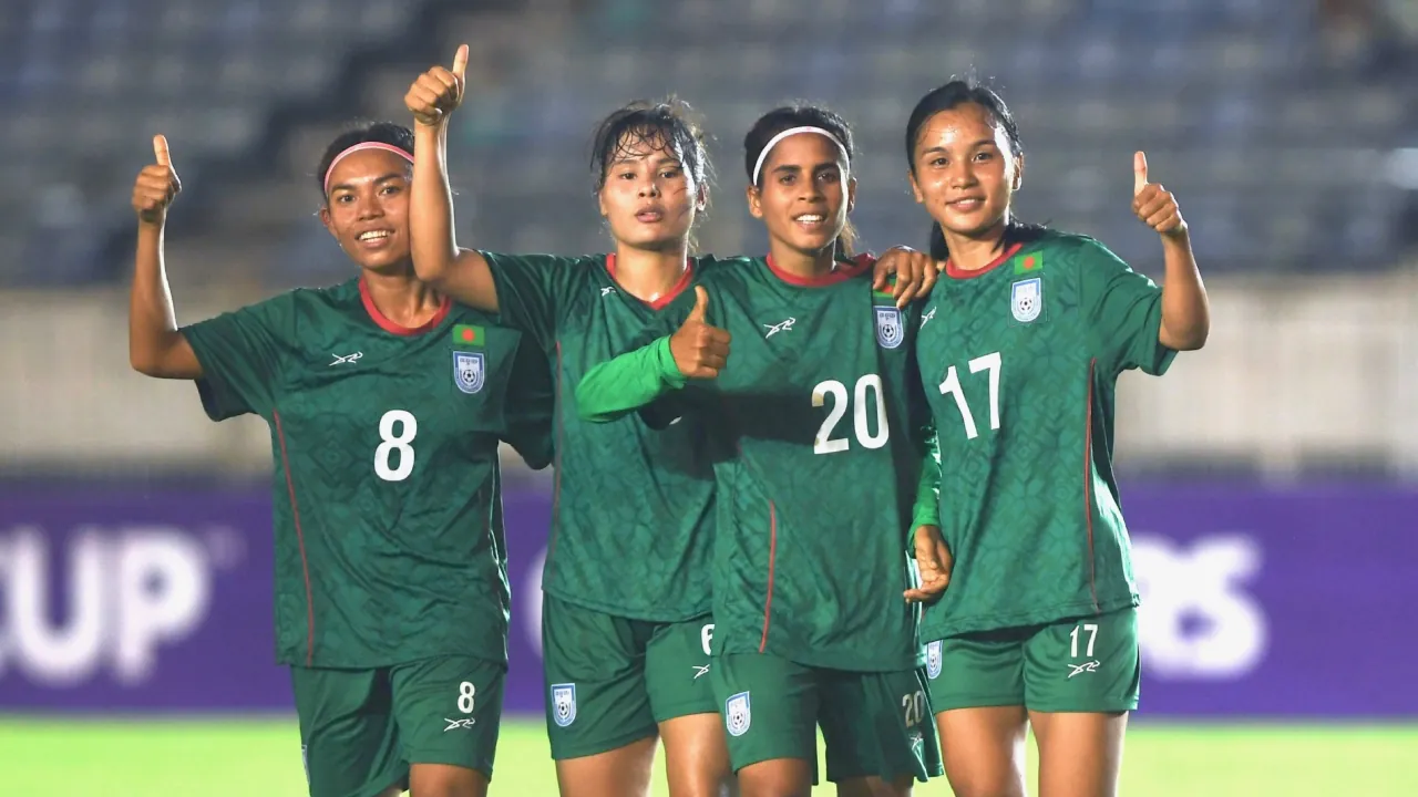 Bangladesh’s women receive bad news in the FIFA rankings.