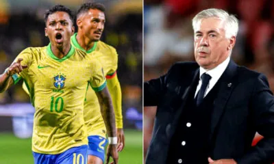 Brazil coach Carlo Ancelotti