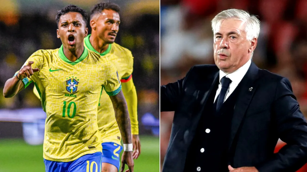 Brazil coach Carlo Ancelotti