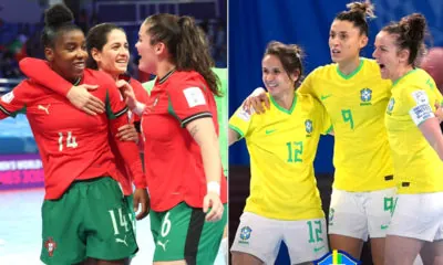 Brazil vs Portugal final in Fifa Women Futsal World Cup