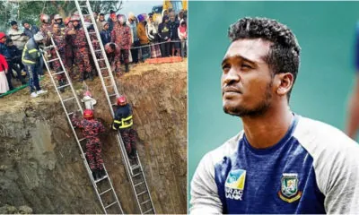 Child fell into the hole